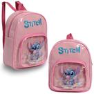 Mochila Feminina Stitch Costas Adulto Infantil Resistente