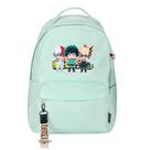 Mochila feminina TPS MHA, leve, desenho animado, impermeável, nylon