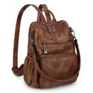 Mochila Feminina UTO de Couro Vegana - Moda e Estilo - 28x8x30cm