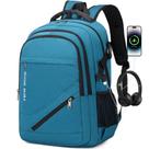 Mochila FENGDONG Large Laptop 17,3" à prova d'água, azul-petróleo Mochila FENGDONG Large Laptop 17,3" à prova d'água, azul-petróleo