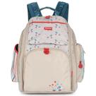 Mochila Fisher Price Maternidade Bolsa Mamãe Bebê Com Trocador Original - Bege