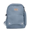 Mochila Fofa Com Bolsinha Estojo Estilo Coreano Escolar Passeio Grande Rosa