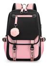 Mochila fofa coreana Youth Fashion USB com porta USB Mochila fofa coreana Youth Fashion USB com porta USB