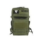 Mochila force one shield army green- 45l