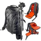 Mochila Fotográfica para Camera Tripé Fancier Kingkong30 + Capa de Chuva