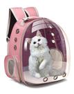 Mochila Frente De Acrilico Transparente Para Passeio de Pet