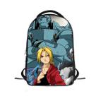 Mochila Fullmetals Alchemists Kids School Oxford 24x12x30cm