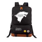 Mochila Games of Thrones abriga o anime Starks of Winterfells
