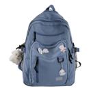 Mochila GAXOS Cute Aesthetic para viagens escolares Blue Girls