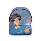 Mochila George Not Found Cartoon Kids School Oxford 29x10x35cm Mochila George Not Found Cartoon Kids School Oxford 29x10x35cm