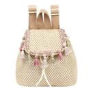 Mochila Goclothod Tassel Bohemian Mochila com cordão