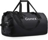 Mochila Gonex 40L impermeável para viagem seca preta