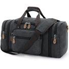 Mochila Gonex Canvas 50L para Viagens de Fim de Semana - Cinza Escuro