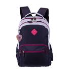 Mochila Grande 2 Compartimentos Sestini College Crinkle 4 - Purple Candy