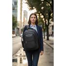 Mochila Grande 50L Notebook Reforçada Confortável Preta