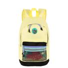 Mochila Grande Capricho Candy Popcorn - Amarelo Mochila Grande Capricho Candy Popcorn - Amarelo
