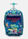 Mochila Grande com Rodinha Dragao Street Azul Puket