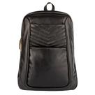 Mochila grande em couro Slim preta Feminino Mochila grande em couro Slim preta Feminino