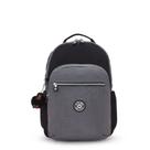 Mochila Grande Seoul lap Kipling Space Black BL
