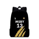Mochila Haikyuus Tadashis Yamaguchis MSBY 13 Kids School Back