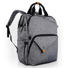 Mochila Hap Tim Travel 7651-G para mulheres de 15,6" com capa para laptop
