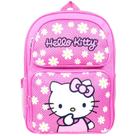 Mochila Hello Kitty com Poás e Flores para Crianças a partir de 3 Anos