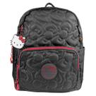 Mochila Hello Kitty Semax Matelassê Fofa Casual HK26019 Cor:Preto