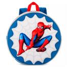 Mochila Homem Aranha 3D Redonda Disney c /alças ajustáveis