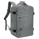 Mochila HOMIEE Carry On, mochila de bagagem impermeável, cinza