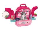 Mochila hospital pet dog banho e tosa - dm toys