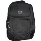 Mochila Impermeável Acolchoada Ajustável Espaçosa Xinruiqi Cor:Preto