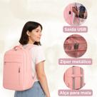 Mochila Impermeável Executiva Escola Universidade Trabalho Ideal Notebook Material Saída USB Fone