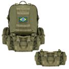 Mochila Impermeável Tática Militar 55L Masculina Feminina Viagem Academia Esportiva Camping Trilha Acabamento Reforçada Multifuncional Mochila Impermeável Tática Militar 55L Masculina Feminina Viagem Academia Esportiva Camping Trilha Acabamento Reforçada Multifuncional