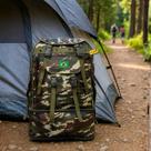 Mochila Impermeável Viagem Camping Acampamento Motoqueiro Mega Reforçada Material Premium