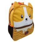 Mochila Infantil Baby Pet Amarela Design Fofo com Orelhinhas, Bolso Lateral e Alças Reguláveis Ideal para Escola e Passeios Mochila Infantil Baby Pet Amarela Design Fofo com Orelhinhas, Bolso Lateral e Alças Reguláveis Ideal para Escola e Passeios