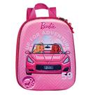 Mochila Infantil Barbie Conversível P Rosa
