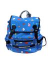 Mochila Infantil BT21 Azul Tipo Saco para Escola e Passeio
