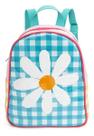 Mochila Infantil Com Pochete Xadrez MargaridaColorido Mochila Infantil Com Pochete Xadrez MargaridaColorido