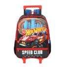 Mochila Infantil com Roda e Alça Luxcel Hot Wheels Preta Mochila Infantil com Roda e Alça Luxcel Hot Wheels Preta