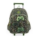Mochila Infantil Com Roda M Luxcel UP4YOU Game Verde Mochila Infantil Com Roda M Luxcel UP4YOU Game Verde