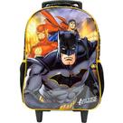 Mochila infantil com rodinha liga da justica r - XERYUS