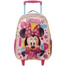 Mochila Infantil com Rodinha Minnie X1 Média - Xeryus