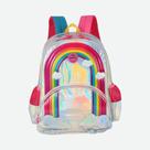 Mochila Infantil De Costas Arco-Íris Luxcel Mochila Infantil De Costas Arco-Íris Luxcel