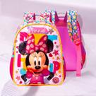 Mochila infantil de costas minnie original licenciado