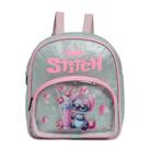 Mochila Infantil De Costas Stitch Feminina Tam P Reforçada