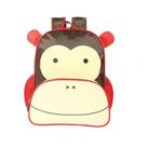 Mochila Infantil escolar Animais Macaco Coruja Hipopótamo