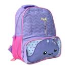 Mochila Infantil Escolar Bolsa Animais Menina Menino Creche Escolinha Passeio de Costas