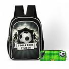 Mochila Infantil Escolar Bolsa Masculina Criança Menino Reforçado + Estojo Grande