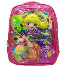 Mochila Infantil Escolar Costas 3d Menina Barbara Grande