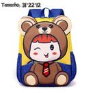 Mochila Infantil Escolar Menina e Menino De Coelho De Desenho Animado Cor:Azul 016 Mochila Infantil Escolar Menina e Menino De Coelho De Desenho Animado Cor:Azul 016